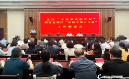 蔡甸区召开区直部门“干部素质提升年”暨 “年轻干部大比武”工作推进会