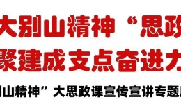 讲好大别山精神“思政课” 凝聚建成支点奋进力量