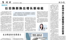 以旧换新换出增长新动能